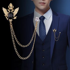 Ghim cài áo vest nam