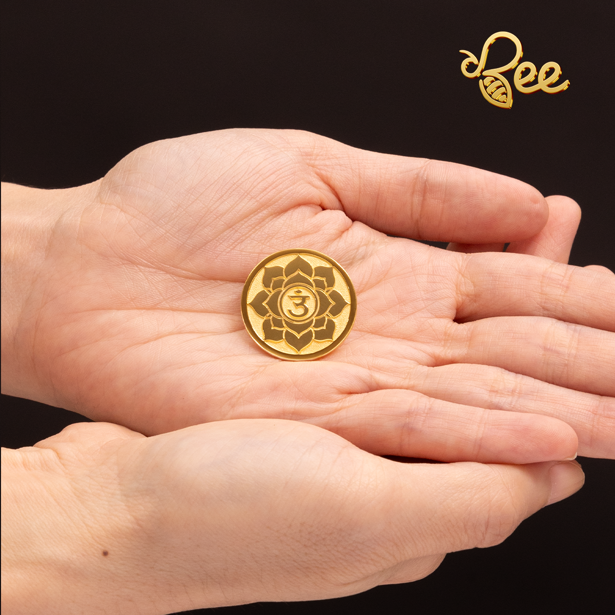 huy hiệu mạ vàng phật giáo