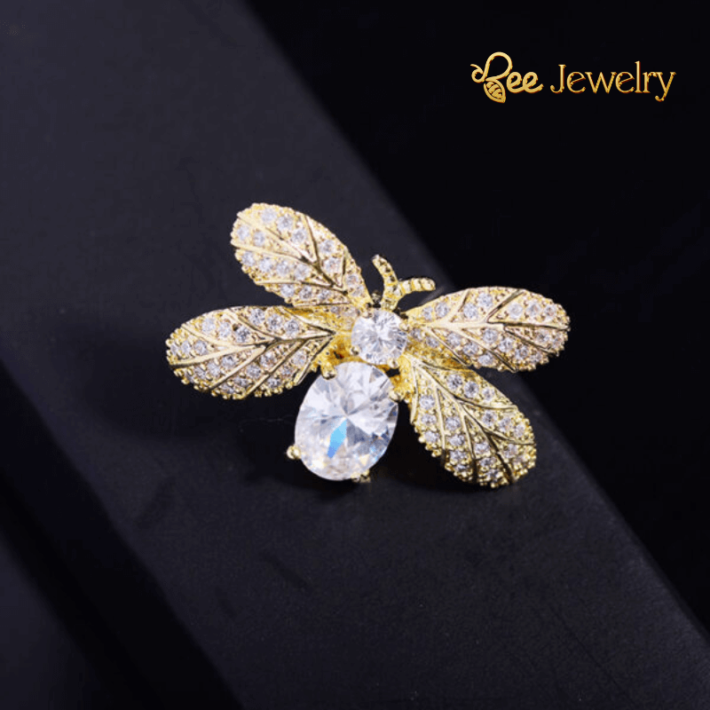 pin cài áo ong đính phale