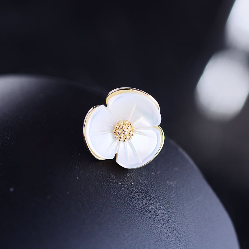 Pin Cài Áo Hoa Mai Trắng - Hình ảnh 7