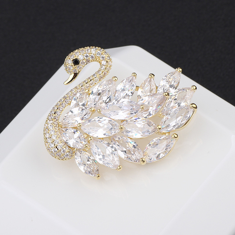 Trâm Cài Áo Thiên Nga Đính Phale - Hình ảnh 13