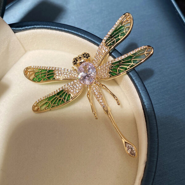 ghim cài áo vest nữ phong cách vintage cổ điển