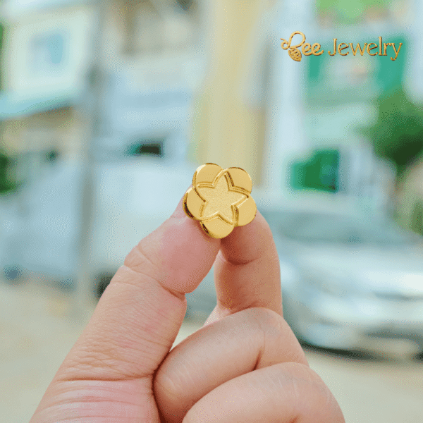 huy hiệu cài áo bidv mạ vàng