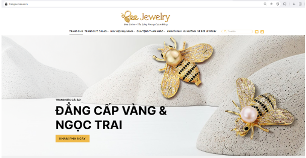 trang sức bee đặt mưa trâm cài áo