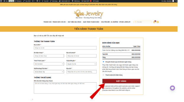 mua trâm cài áo tại bee