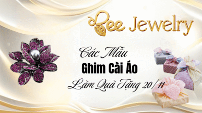 ghim cài áo quà tặng 20/11
