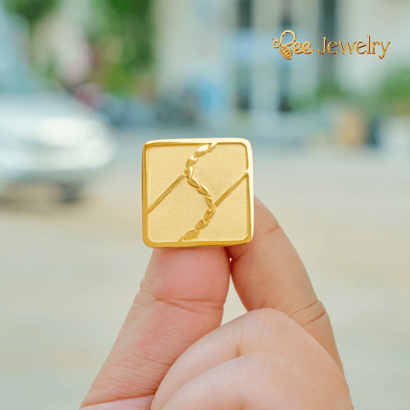 huy hiệu cài áo agribank mạ vàng 24K