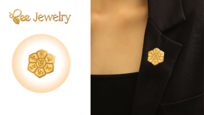 Mẫu huy hiệu mạ vàng