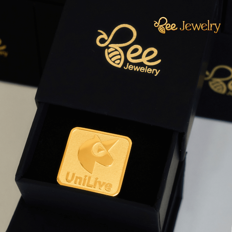 Mẫu gia công huy hiệu mạ vàng 24K