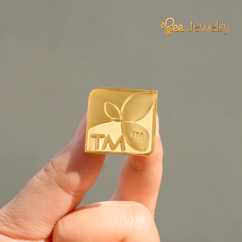 Mẫu gia công huy hiệu mạ vàng dành cho doanh nghiệp