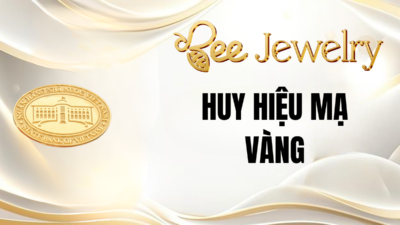 huy hiệu mạ vàng